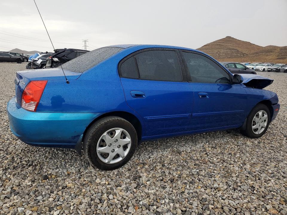 2004 Hyundai Elantra VIN KMHDN46D14U873335 COPART salvage auction — FRONT END, Nv - Salvage Title, sold $175 on 2026-07-27 (photo 3)