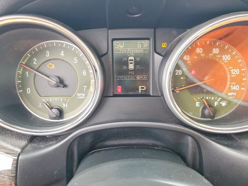 2011 Jeep Grand cherokee VIN 1J4RS4GG1BC676528 COPART salvage auction — FRONT END, Mi - Certificate Of Title, sold $725 on 2026-07-02 (photo 9)