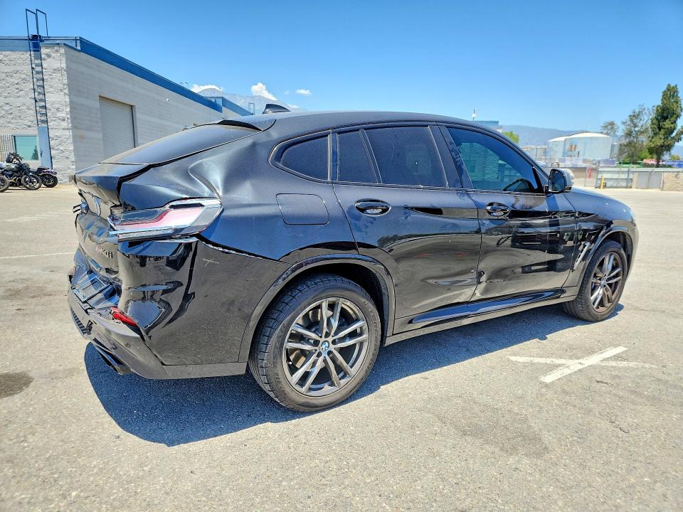 2019 BMW X4 VIN 5UXUJ5C50KLJ64402 COPART salvage auction — REAR END, CA - SALVAGE CERTIFICATE, sold $150 on 2026-07-21 (photo 3)