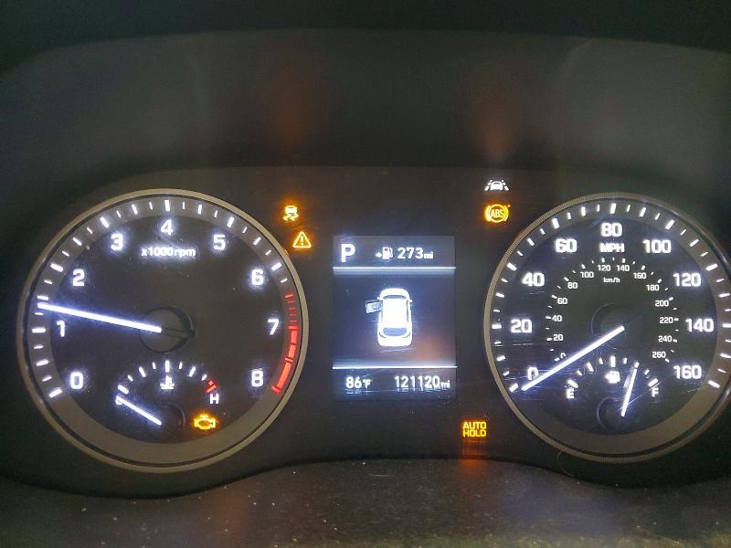 2020 Hyundai Tucson VIN KM8J2CA48LU166356 COPART salvage auction — FRONT END, Pa - Certificate Of Salvage, sold $2,800 on 2026-07-20 (photo 9)