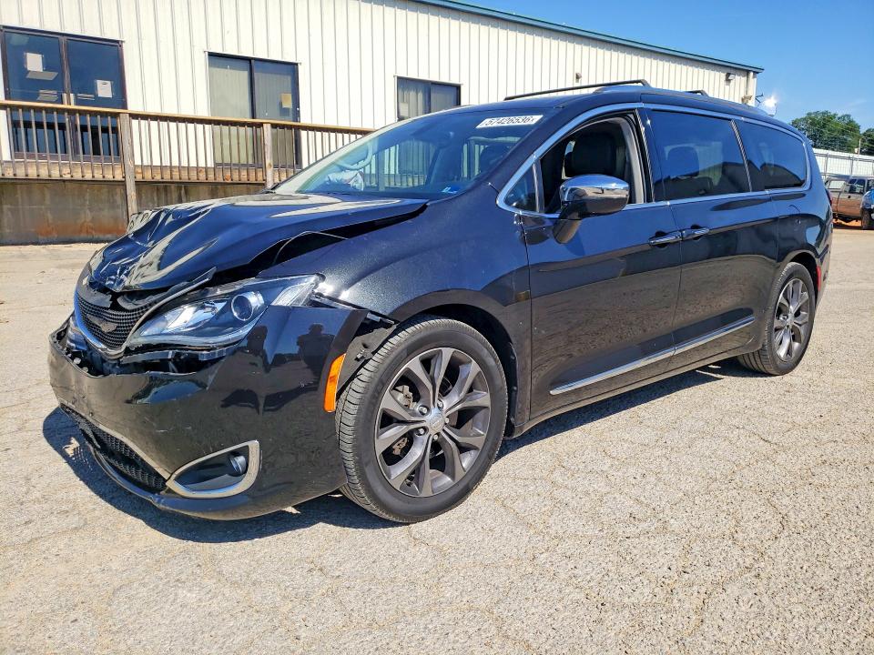 2018 Chrysler Pacifica VIN 2C4RC1GG4JR104215 COPART salvage auction — FRONT END, Va - Cert Of Title - Salvage, sold $2,650 on 2026-07-17 (photo 1)