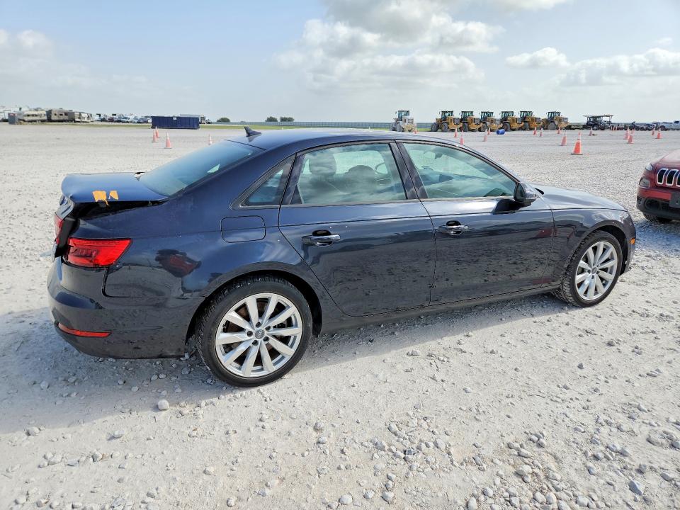2017 Audi A4 VIN WAUANAF45HN025140 COPART salvage auction — REAR END, Tx - Salvage Vehicle Title, sold $4,200 on 2026-07-16 (photo 3)