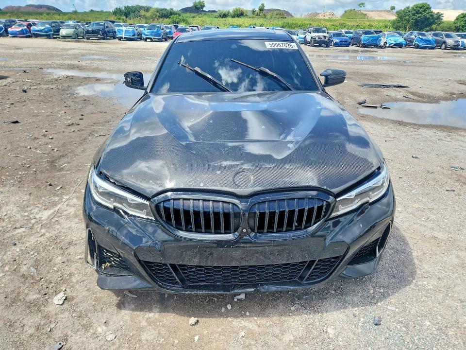 2020 BMW M3 VIN WBA5U7C01LFH45131 COPART salvage auction — FRONT END, Fl - Certificate Of Destruction, sold $10,200 on 2026-08-13 (photo 5)