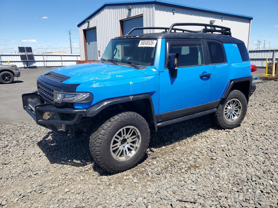 2007 Toyota Fj cruiser VIN JTEBU11F370021579 COPART salvage auction — UNDERCARRIAGE, Wa - Bill Of Sale, sold $3,650 on 2026-07-09 (photo 1)