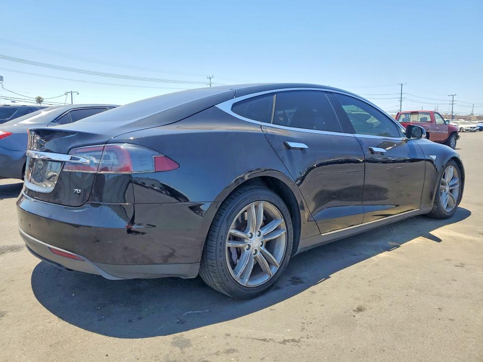 2015 Tesla Model s VIN 5YJSA1S13FF100539 COPART salvage auction — FRONT END, Ca - Salvage Certificate, sold $1,350 on 2026-07-27 (photo 3)