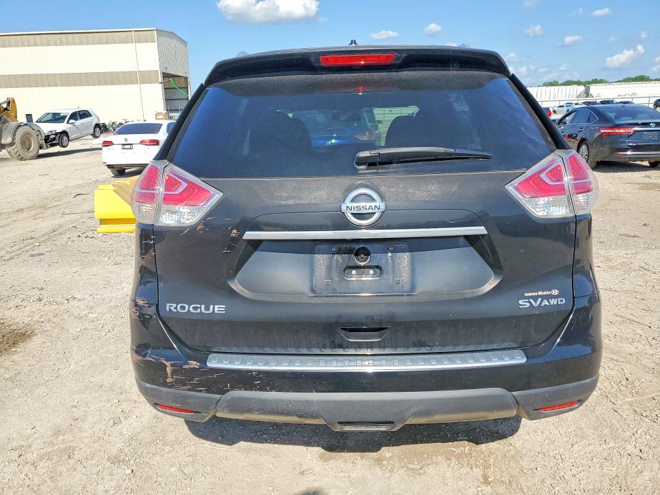 2015 Nissan Rogue VIN KNMAT2MV8FP539902 COPART salvage auction — FRONT END, Mo - Salvage Certificate Of Title, sold $625 on 2026-07-07 (photo 6)