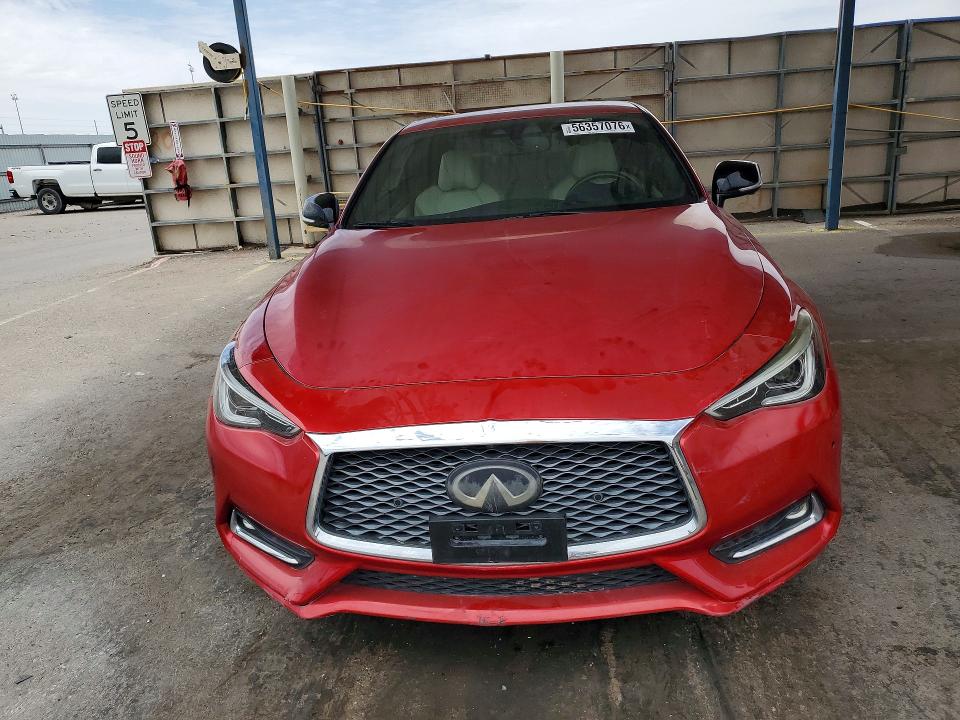 2019 Infiniti Q60 VIN JN1FV7EK8KM360467 COPART salvage auction — MINOR DENT/SCRATCHES, Nm - Cert Of Title-Salvage, sold $10,000 on 2026-07-10 (photo 5)