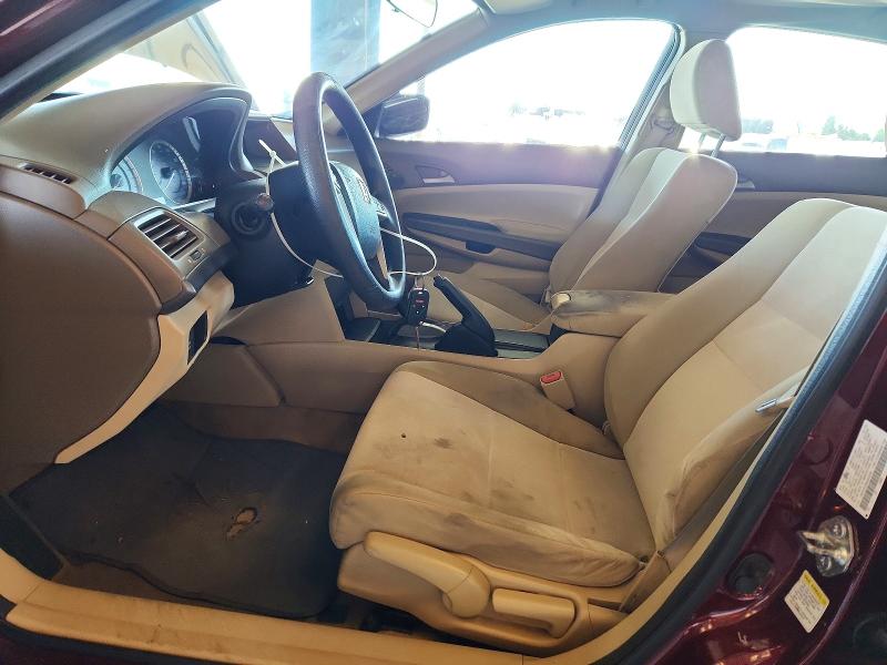 2010 Honda Accord VIN 1HGCP2F38AA042628 COPART salvage auction — FRONT END, CA - SALVAGE CERTIFICATE, sold $575 on 2026-07-09 (photo 7)