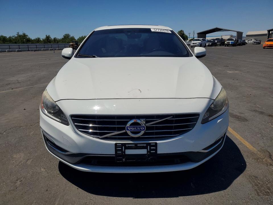 2016 Volvo S60 VIN YV126MFK5G2392490 COPART salvage auction — UNDERCARRIAGE, Ca - Salvage Certificate, sold $1,150 on 2026-07-09 (photo 5)
