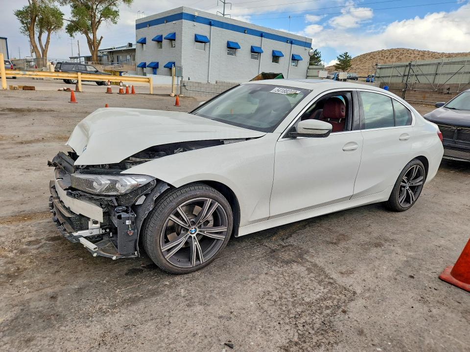 2024 BMW 3er VIN 3MW89FF07R8E05940 COPART salvage auction — FRONT END, Nm - Cert Of Title-Salvage, sold $16,800 on 2026-07-09 (photo 1)