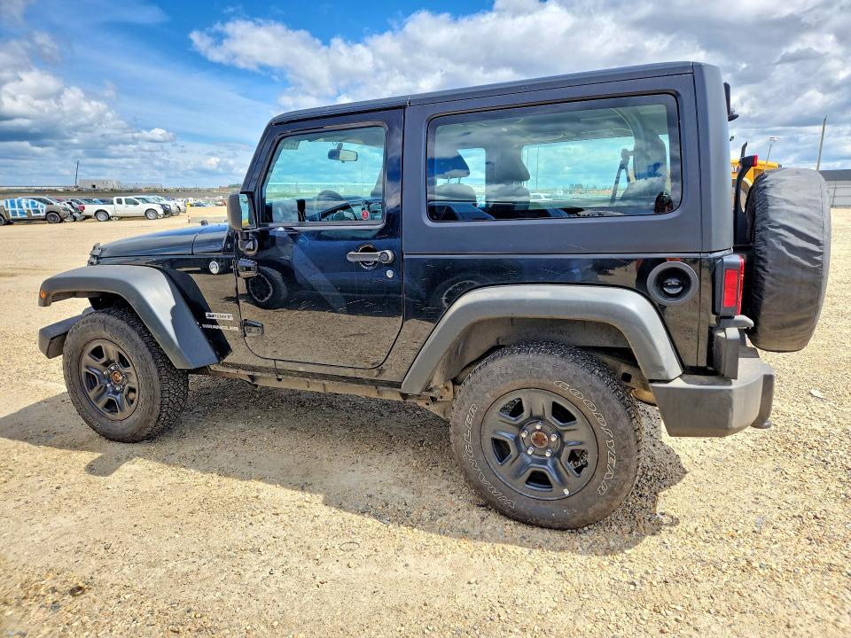 2014 Jeep Wrangler / VIN 1C4AJWAG0EL294649 COPART salvage auction — FRONT END, Ab - Bos - Salvage, sold $300 on 2026-07-23 (photo 2)