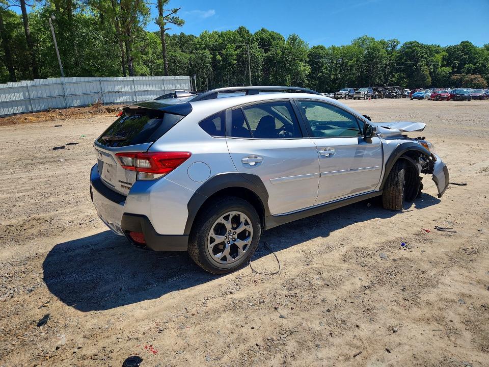 2021 Subaru VIN JF2GTHSC0MH297744 COPART salvage auction — FRONT END, Nc - Salvage Certificate Of Title, sold $1,900 on 2026-07-31 (photo 3)