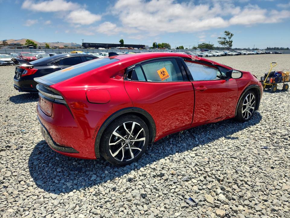 2026 Toyota Prius VIN JTDACACU5T3059841 COPART salvage auction — FRONT END, Ca - Salvage Certificate, sold $3,000 on 2026-07-16 (photo 3)