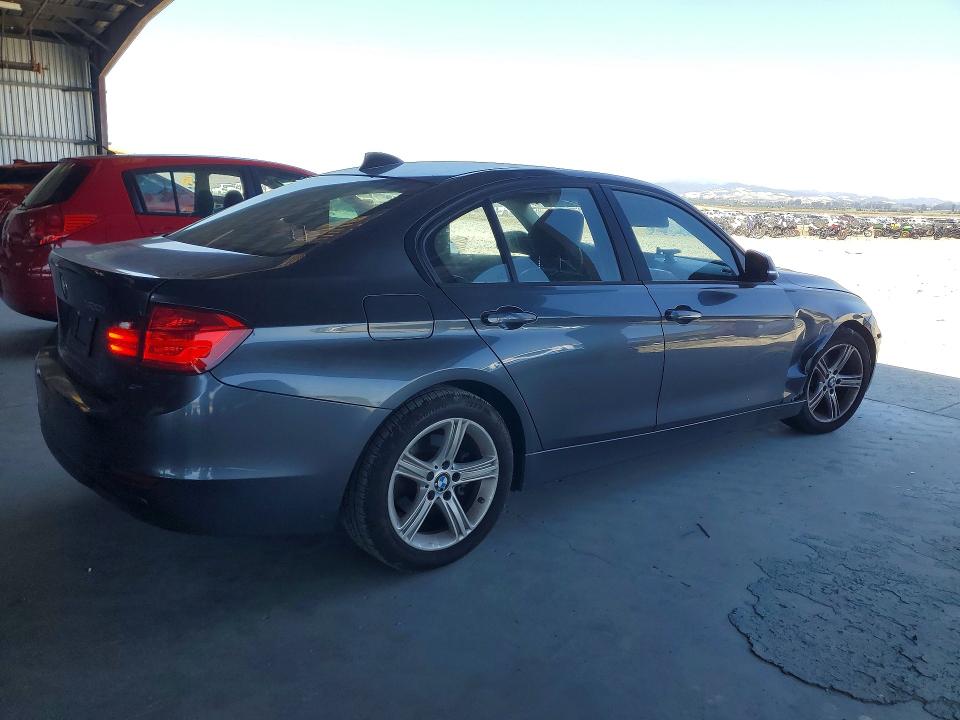 2014 BMW 3 series VIN WBA3B1G57ENS79128 COPART salvage auction — FRONT END, Ca - Salvage Certificate, sold $1,000 on 2026-07-09 (photo 3)