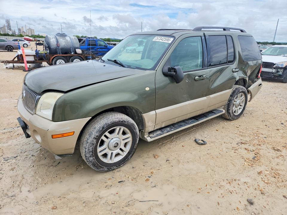 2004 Mercury Mountaineer VIN 4M2ZU66K64ZJ42825 COPART salvage auction — REAR END, TX - CERTIFICATE OF TITLE, sold $225 on 2026-07-23 (photo 1)