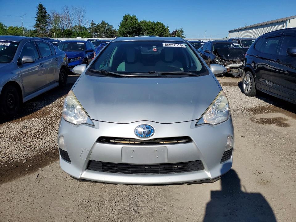 2014 Toyota VIN JTDKDTB31E1071408 COPART salvage auction — SIDE, On - Permit No Brand - Unfit, sold $2,150 on 2026-07-07 (photo 5)