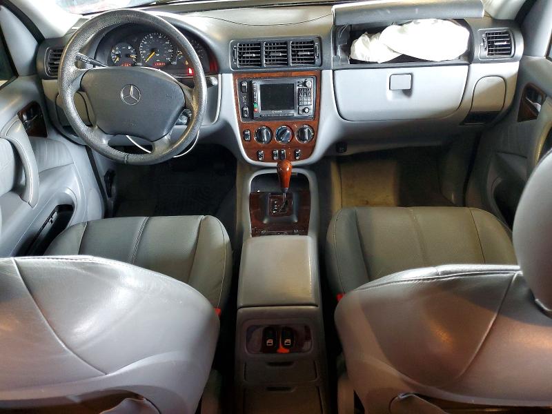 2001 Mercedes-benz M-klasse VIN 4JGAB72E11A240763 COPART salvage auction — FRONT END, Ca - Salvage Certificate, sold $350 on 2026-07-09 (photo 8)