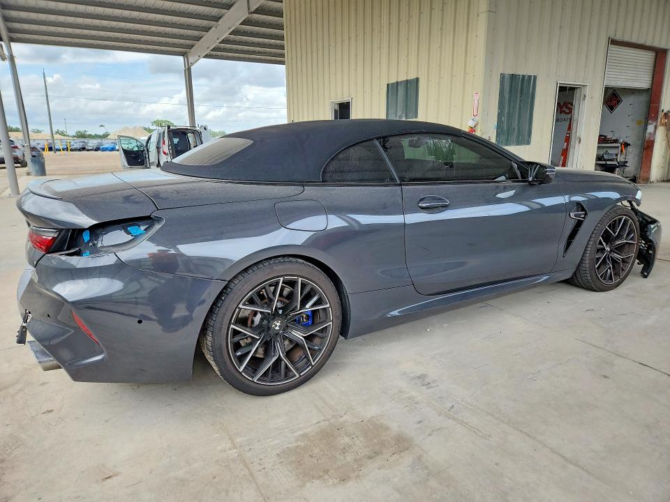 2020 BMW M8 VIN WBSDZ0C05LCE10052 COPART salvage auction — FRONT END, Fl - Cert Of Title Slvg Rebuildable, sold $19,800 on 2026-07-15 (photo 3)