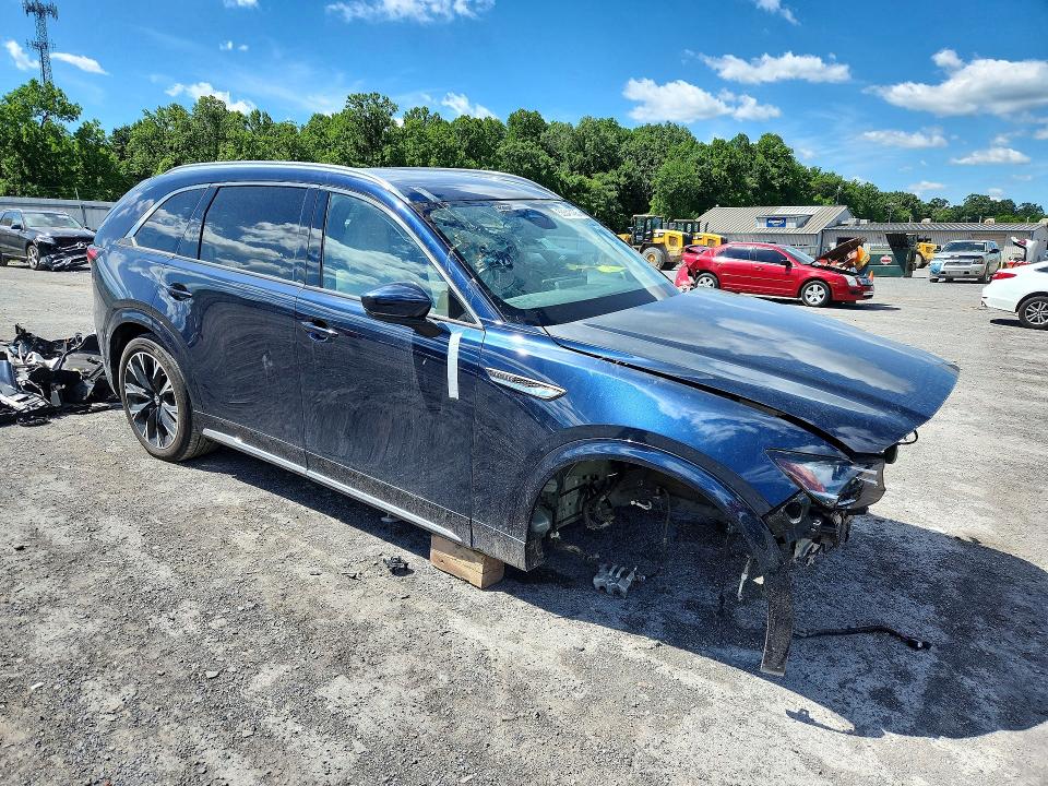 2024 Mazda Cx-90 VIN JM3KKEHC8R1168398 COPART salvage auction — REJECTED REPAIR, Pa - Certificate Of Salvage, sold $7,700 on 2026-08-13 (photo 4)