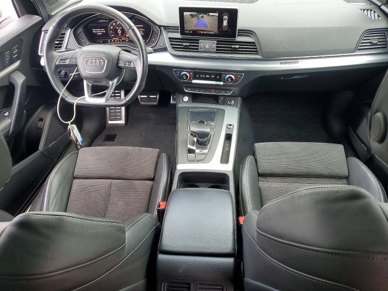 2020 Audi Sq5 VIN WA1B4AFYXL2021814 COPART salvage auction — SIDE, Nc - Salvage Certificate Of Title, sold $8,000 on 2026-07-21 (photo 8)