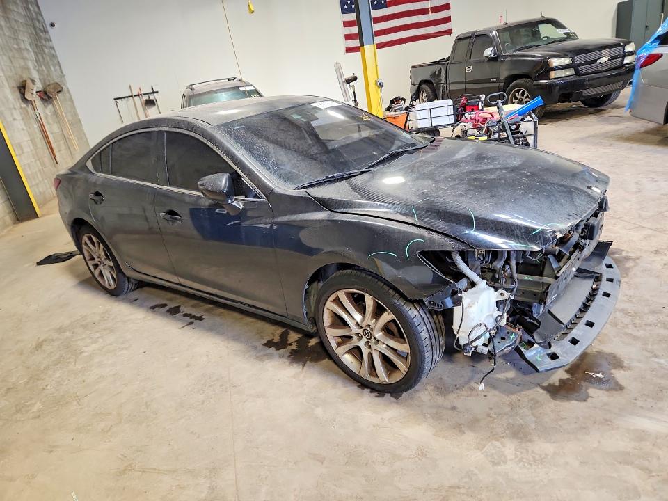2014 Mazda 6 VIN JM1GJ1W64E1131012 COPART salvage auction — FRONT END, Pa - Certificate Of Salvage, sold $200 on 2026-07-20 (photo 4)