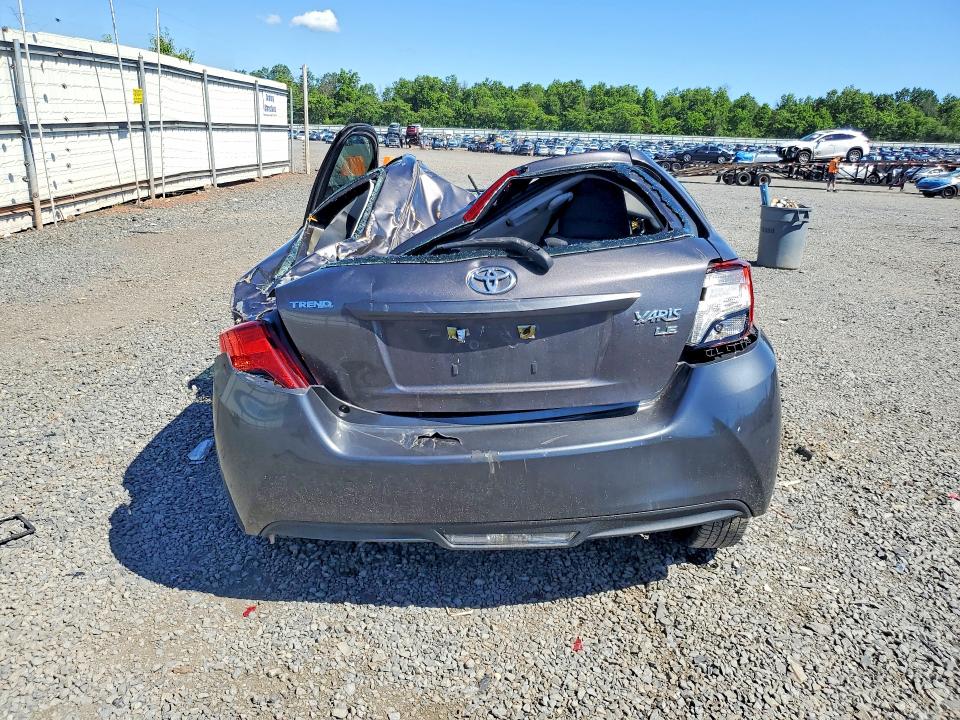 2015 Toyota Yaris VIN VNKJTUD33FA018381 COPART salvage auction — ALL OVER, Nj - Cert Of Title-Salvage, sold $425 on 2026-07-17 (photo 6)