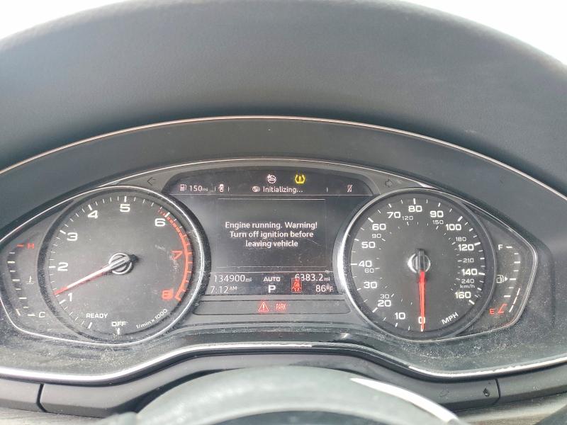 2019 Audi VIN WAUGMAF47KA032134 COPART salvage auction — REAR END, Sc - Cert Of Title-Salvage, sold $2,750 on 2026-07-17 (photo 9)
