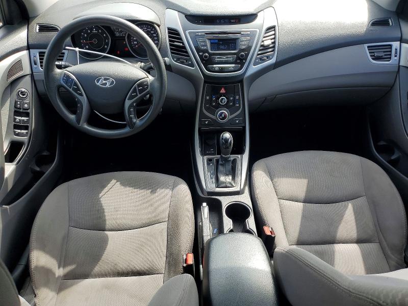 2014 Hyundai Elantra VIN 5NPDH4AE6EH519009 COPART salvage auction — MINOR DENT/SCRATCHES, On - Permit No Brand - Unfit, sold $800 on 2026-07-03 (photo 8)