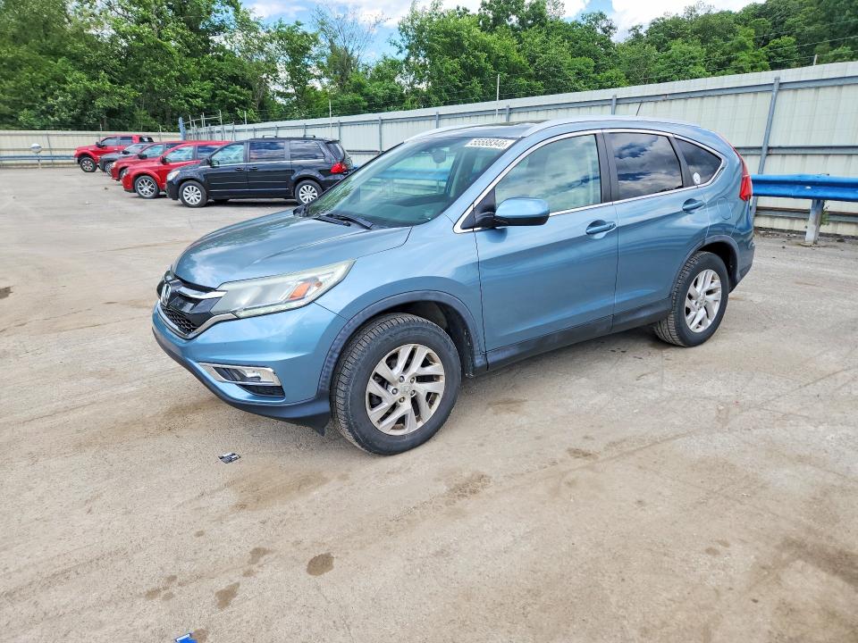 2016 Honda Cr-v VIN 2HKRM4H74GH639595 COPART salvage auction — HAIL, Pa - Certificate Of Salvage, sold $6,100 on 2026-07-02 (photo 1)