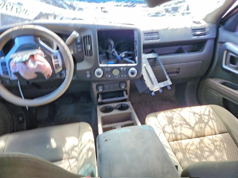 2008 Honda Ridgeline VIN 2HJYK16478H524441 COPART salvage auction — ALL OVER, CT - CERT OF TITLE-SALVAGE, sold $450 on 2026-07-02 (photo 8)