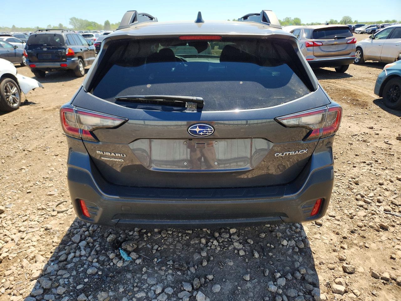2021 Subaru Outback VIN 4S4BTAFC0M3229527 COPART salvage auction — Front End, IL - SALVAGE CERTIFICATE, sold $3,150 on 2026-07-02 (photo 6)