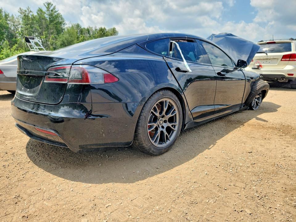 2022 Tesla Model s VIN 5YJSA1E51NF471177 COPART salvage auction — FRONT END, On - Permit No Brand - Unfit, sold $9,900 on 2026-07-30 (photo 3)