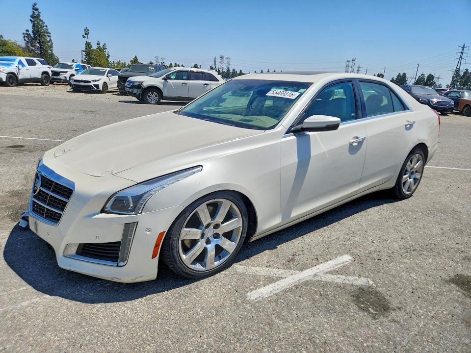 2014 Cadillac Cts VIN 1G6AT5SX4E0169161 — COPART salvage auction photo