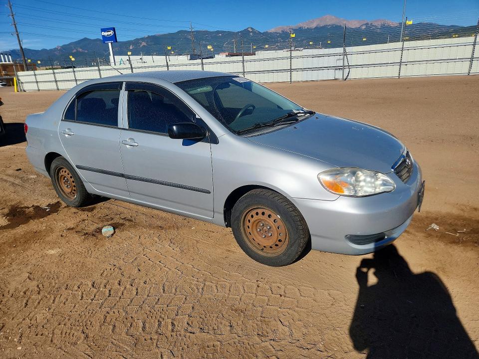2007 Toyota Corolla VIN JTDBR32E670126768 COPART salvage auction — SIDE, CO - SALVAGE TITLE, sold $750 on 2026-07-29 (photo 4)