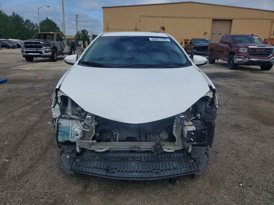 2017 Toyota Corolla VIN 5YFBURHE2HP659538 COPART salvage auction — FRONT END, Sc - Cert Of Title-Salvage, sold $3,750 on 2026-07-17 (photo 5)