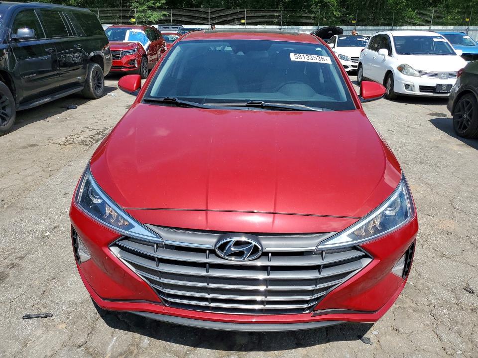 2020 Hyundai VIN KMHD84LF2LU063031 COPART salvage auction — REAR END, Ga - Cert Of Title-Salvage, sold $2,100 on 2026-07-24 (photo 5)