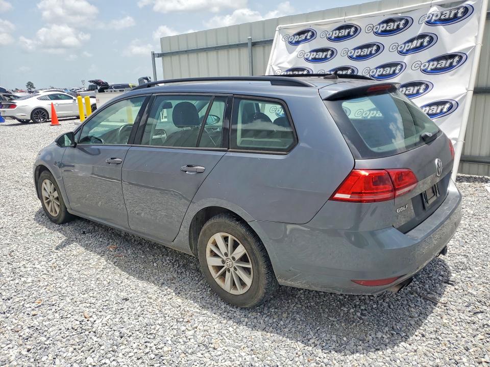 2016 Volkswagen Golf sportwagen VIN 3VWC17AU5GM516458 COPART salvage auction — MECHANICAL, TX - CERTIFICATE OF TITLE, sold $850 on 2026-07-28 (photo 2)