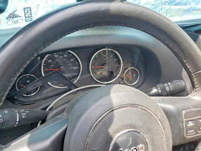 2016 Jeep Wrangler / VIN 1C4BJWDG8GL346709 COPART salvage auction — ROLLOVER, Mo - Salvage Certificate Of Title, sold $300 on 2026-07-10 (photo 9)