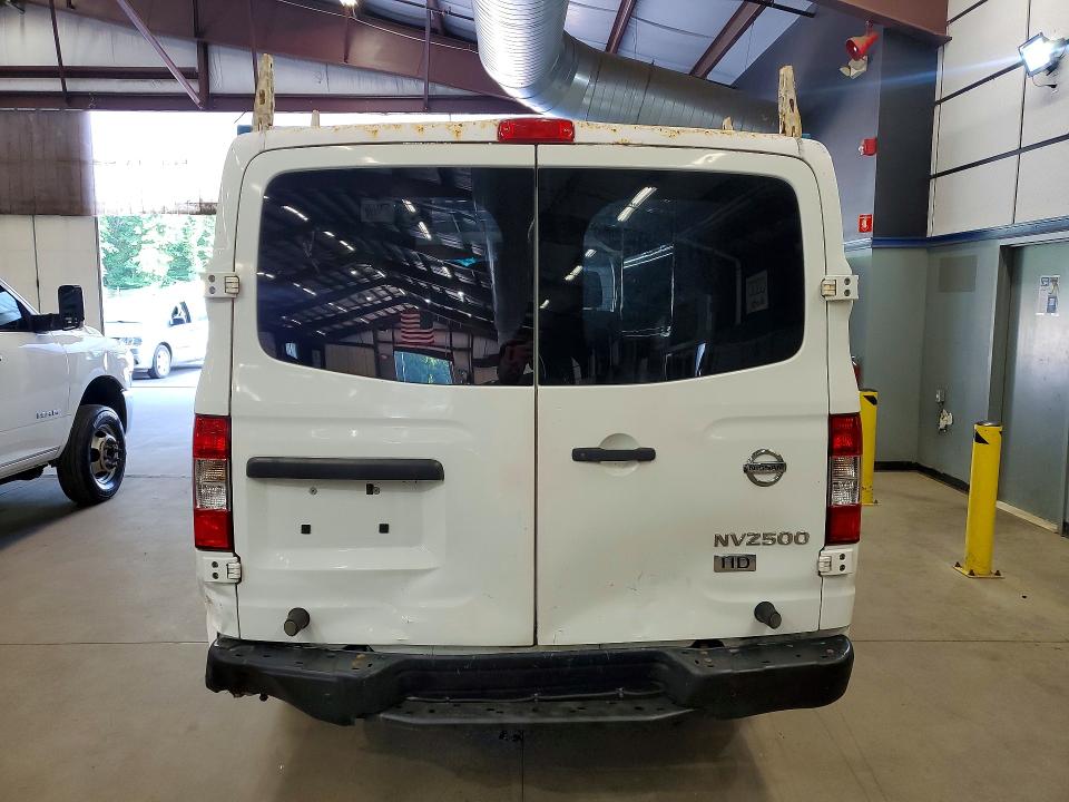 2015 Nissan Nv 2500 VIN 1N6BF0KYXFN806284 COPART salvage auction — REAR END, Ma - Certificate Of Title, sold $2,600 on 2026-07-27 (photo 6)