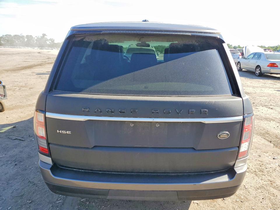 2015 Land rover RANGE ROVER VIN SALGS2VF5FA214267 COPART salvage auction — MECHANICAL, Wv - Certificate Of Title, sold $1,650 on 2026-07-16 (photo 6)