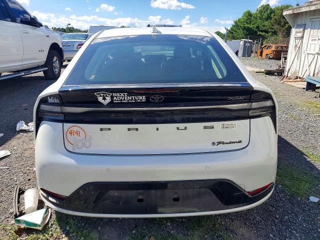 2024 Toyota Prius VIN JTDACACU4R3036639 COPART salvage auction — FRONT END, Pa - Certificate Of Salvage, sold $175 on 2026-07-30 (photo 6)