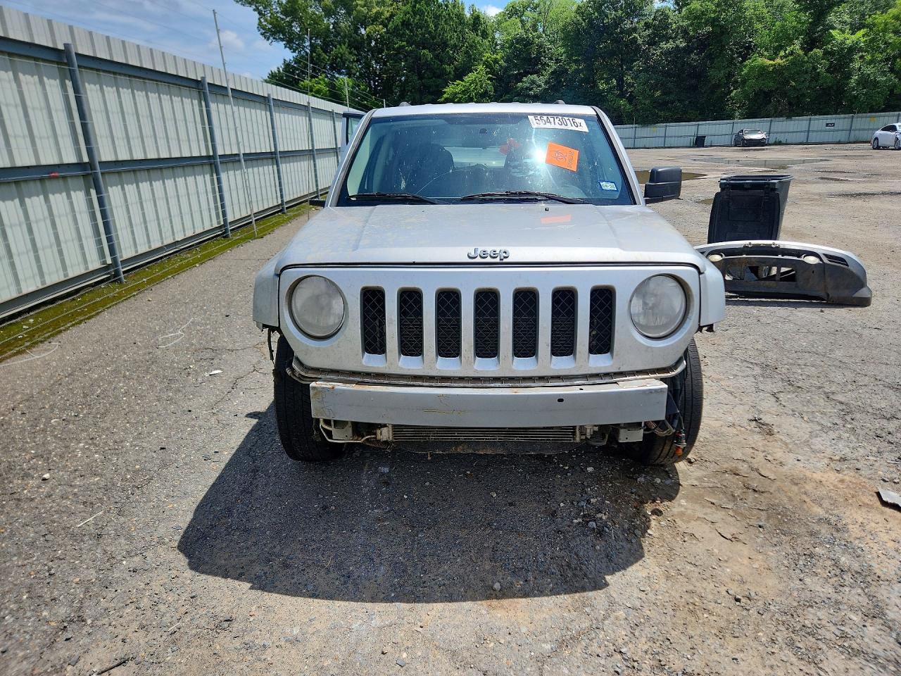 2014 Jeep Patriot VIN 1C4NJPBA8ED545249 COPART salvage auction — Front End, TX - CERTIFICATE OF TITLE, sold $550 on 2026-07-03 (photo 5)