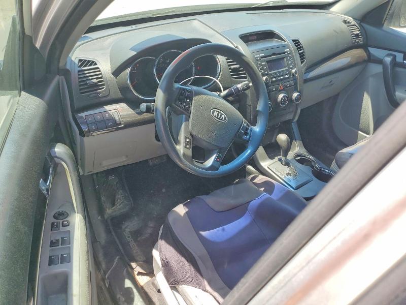 2012 Kia Sorento VIN 5XYKTDA27CG192457 COPART salvage auction — FRONT END, Pa - Certificate Of Salvage, sold $375 on 2026-07-24 (photo 8)