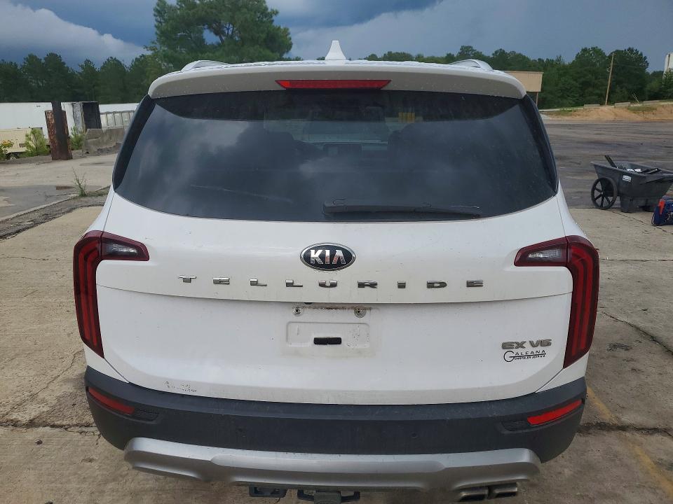 2021 Kia Telluride VIN 5XYP34HCXMG170605 COPART salvage auction — FRONT END, SC - CERTIFICATE OF TITLE (P), sold $4,700 on 2026-07-23 (photo 6)