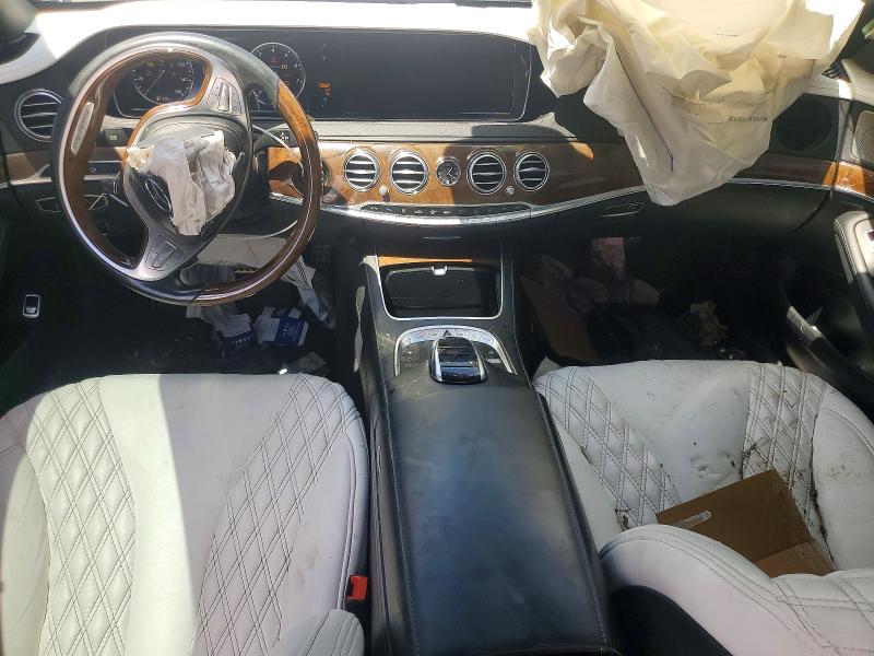 2015 Mercedes-benz S-klasse VIN WDDUG8FB2FA184337 COPART salvage auction — FRONT END, Oh - Cert Of Title-Salvage, sold $2,900 on 2026-07-08 (photo 8)