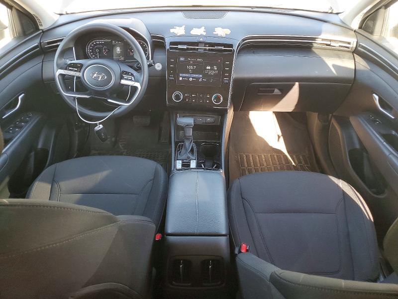 2022 Hyundai Tucson VIN 5NMJBCAE3NH080492 COPART salvage auction — HAIL, Oh - Cert Of Title-Salvage, sold $8,500 on 2026-07-31 (photo 8)