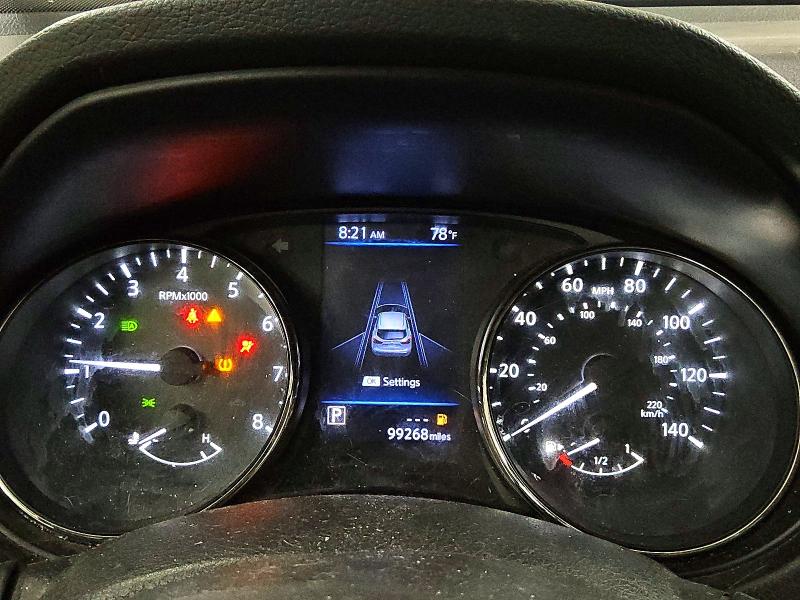 2021 Nissan Rogue sport VIN JN1BJ1AV3MW560333 COPART salvage auction — FRONT END, Tx - Certificate Of Title, sold $2,800 on 2026-07-02 (photo 9)