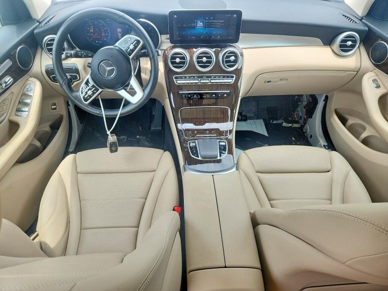 2021 Mercedes-benz Glc VIN W1N0G8EBXMF888675 COPART salvage auction — WATER/FLOOD, Tx - Salvage Title-Flood Damage, sold $10,100 on 2026-07-14 (photo 8)