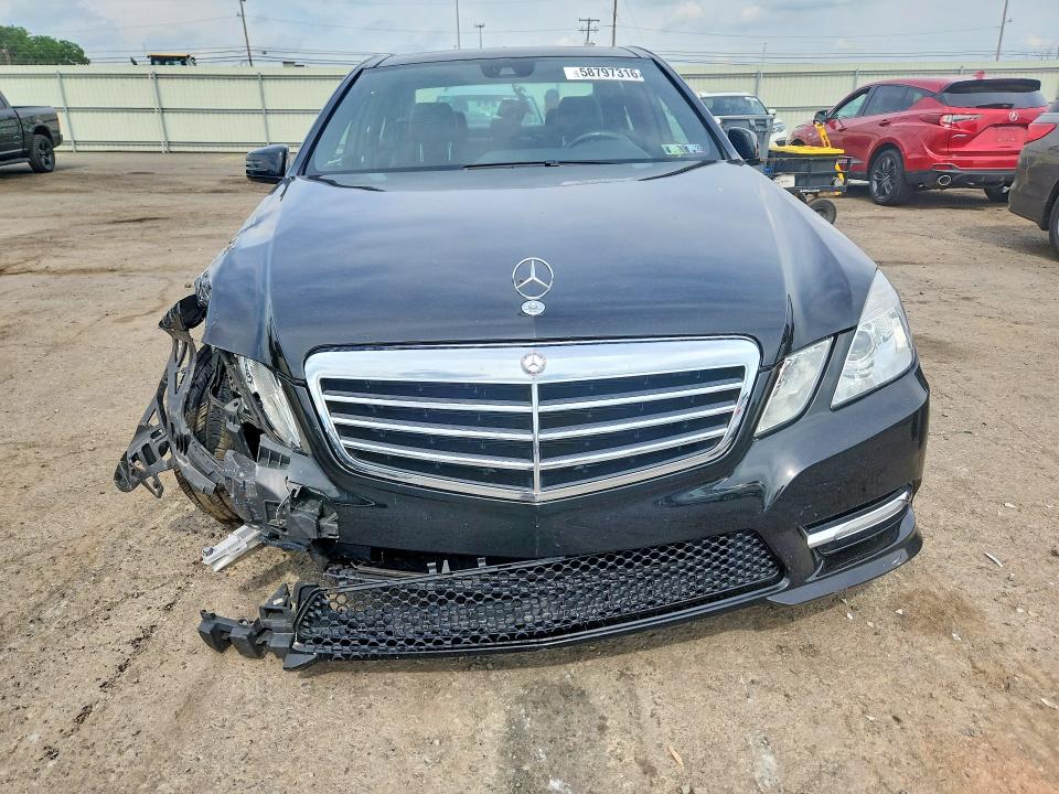 2012 Mercedes-benz E-klasse VIN WDDHF8JB7CA648925 COPART salvage auction — FRONT END, Pa - Certificate Of Salvage, sold $1,200 on 2026-07-02 (photo 5)