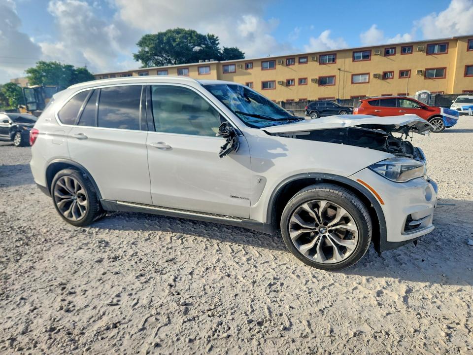 2018 BMW X5 VIN 5UXKT0C54J0W02634 COPART salvage auction — FRONT END, Fl - Cert Of Title Slvg Rebuildable, sold $2,250 on 2026-07-21 (photo 4)